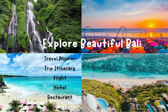 plan a researched travel itinerary for your vacation or trip