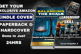 create book cover kindle book cover amazon KDP book publishing 3d KDP book cover