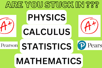 expert help in physics, calculus, statistics, and math
