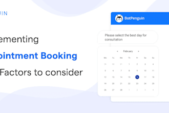 build ai appointment bot, sms twilio bot, scheduling bot, sip trunking, vfs bot