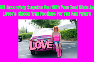 surprise you with a hidden feelings soul mate psychic love reading