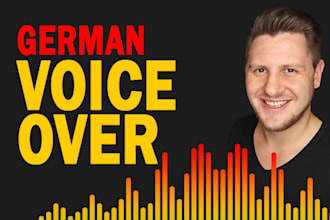 record a professional german voice over