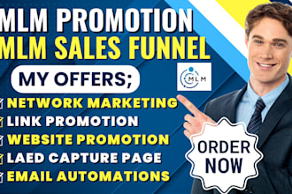 promote mlm website, mlm sales funnel, network marketing, crypto link promotion