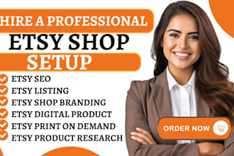 do etsy digital product, shopify store setup, print on demand, stan store