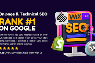 do wordpress and shopify SEO optimization