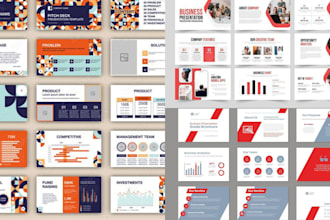 create investor pitch deck power point presentation design and google slides