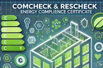 make commcheck and rescheck energy compliance certificate