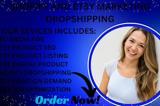 promote and advertise shopify ebay amazon and etsy promotion to boost sales