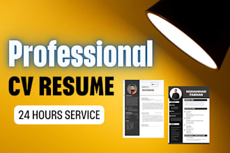 make professional ats friendly CV resume maker writing build update linkedin UK