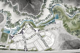 render your site plan, master plan, landcape plan, floor plan