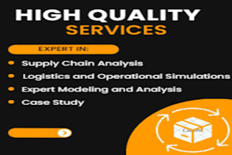 deliver high quality supply chain, logistics, and simulation modeling projects