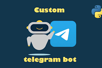 develop payment bot ecommerce bot telegram shop bot shopping bot in python