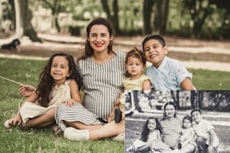 restore and colorize old or damaged photos