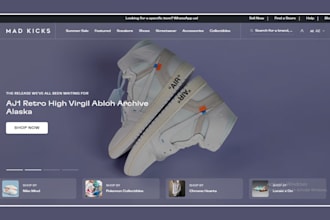 design sneakers shopify store  shoe website footwear website sneakers website