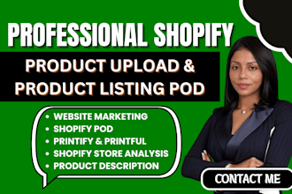 upload product on printify shopify etsy amazon ebay shopify promotion listing