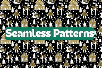 create seamless repeat pattern designs