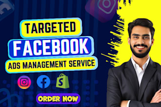 run facebook ads media buyer for real estate e commerce and local businesses