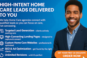 home care leads home care elderly care elderly care leads home care website logo