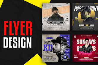 flyer and poster design