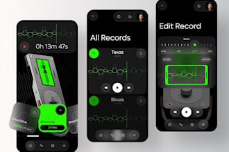 develop custom music streaming app, record label, ai dj, beat maker, auto tune