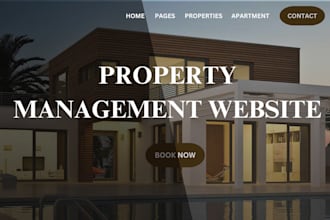 design property management website vacation rental short term rental website