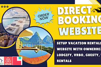 setup vacation rentals website with hostaway lodgify airbnb guesty wp rentals