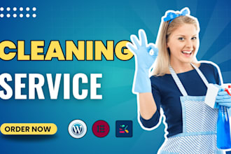 build a cleaning service website with a booking system