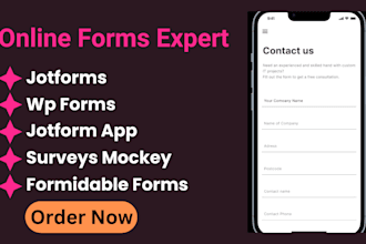 create jotform jotform app formidable forms survey monkey quiz electronic forms