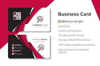 design business card, digital business card, prfessional business card