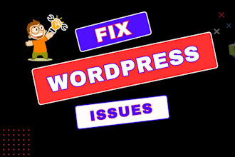 remove wordpress virus and fix any elementor error or critical error