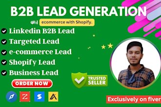 do b2b leads generation and ecommerce with shopify