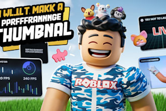 craft unique, attention grabbing roblox thumbnails for your channel