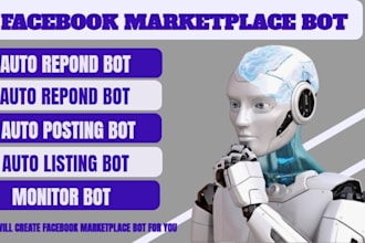 create facebook marketplace bot, auto listing bot, auto posting bot for you