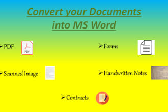 convert PDF to word and word to PDF