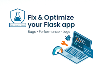 fix and optimize your flask app