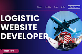 do website for logistic popup form automation sales funnel
