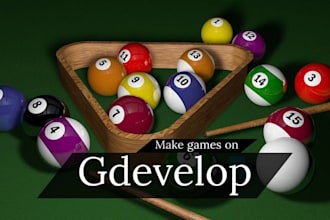 build great games on gdevelop for you in 2d
