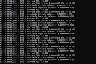make a crypto trade bot on python