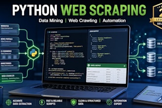 do python web scraping, data mining and web crawling