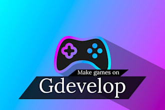 create gdevelop games in 2d or 3d