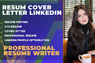 write and upgrade your resume, cv, cover letter, linkedlnk profile