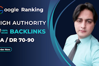 deliver SEO backlinks with da 90 to enhance your website