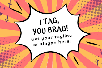 write powerful slogans, mottos or taglines for books, movies or business