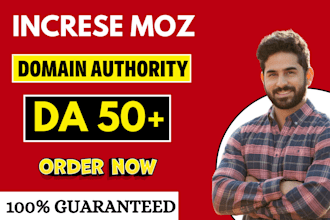 increase moz da domain authority 50 plus
