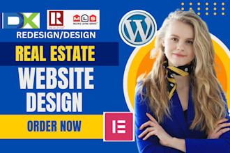 design real estate website realtor idx mls property management investor website