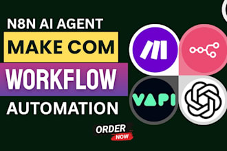 n8n ai voice agent, ai chatbot ai calling bot, n8n social media email automation