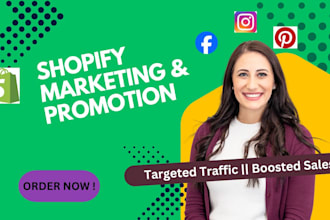 boost shopify sales with shopify marketing, shopify promotion, and sales funnel