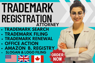 handle your US trademark search and registration