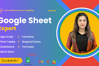 make custom google sheets, dashboards and formulas with apps script automation