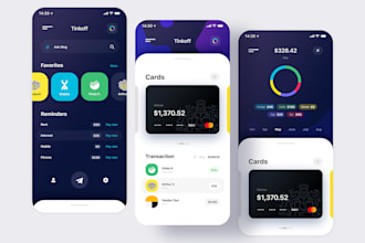 develop fintech app money transfer app bank app crypto wallet app cash app